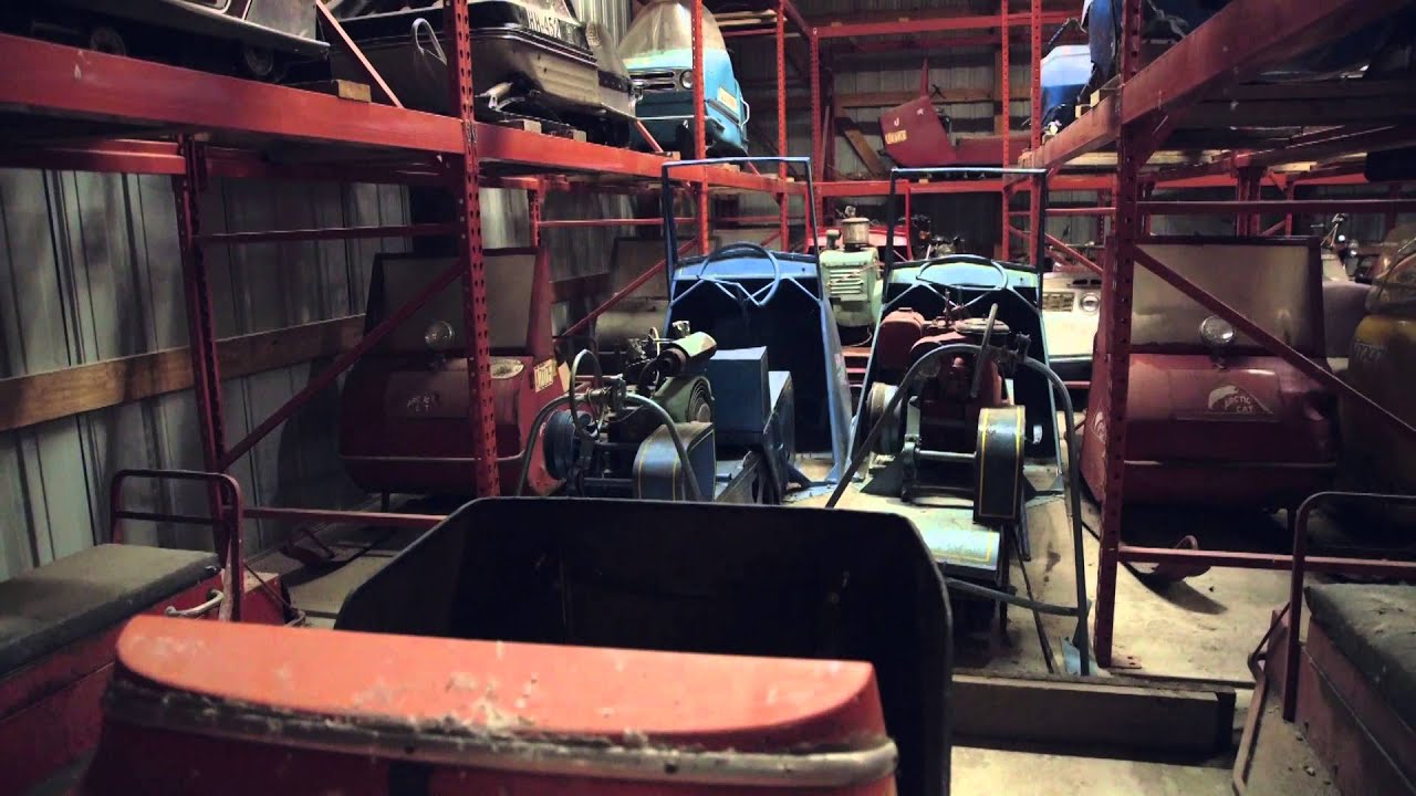 One Lungers: Harlan Rohner owns of one of the largest private vintage snowmobile collections