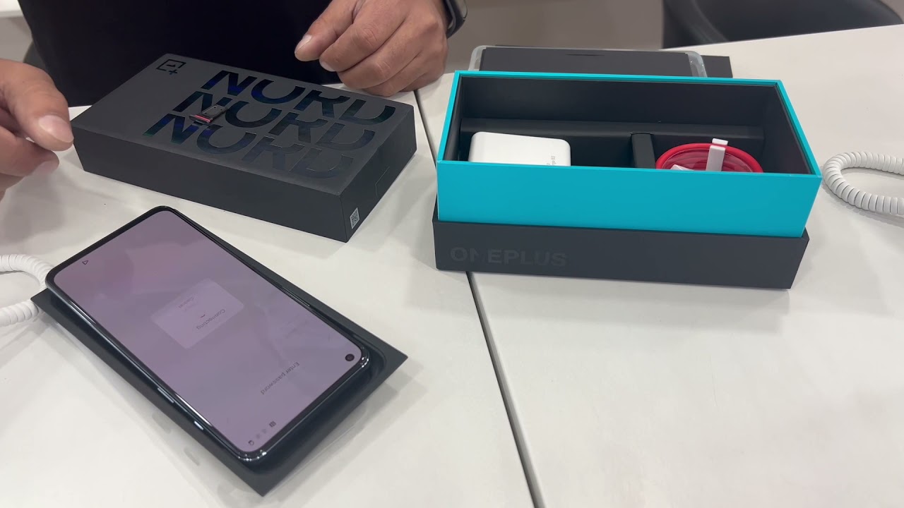 In-Store One Plus Nord 2 5G Unboxing - Gray Sierra 12GB  256GB First Impressions & Setup