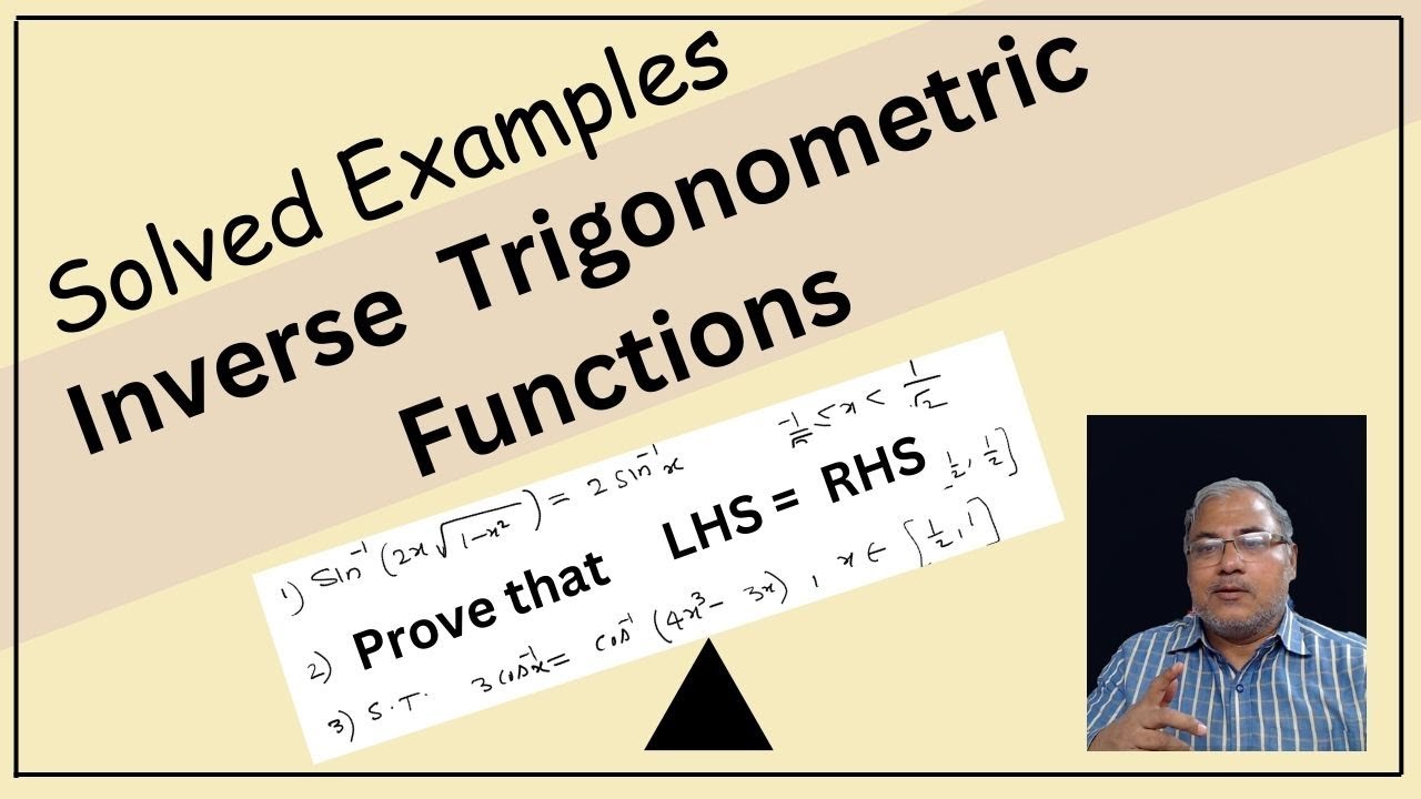 Inverse trigonometric functions difficult questions 12 Maths  | Inverse trigonometry solved problems