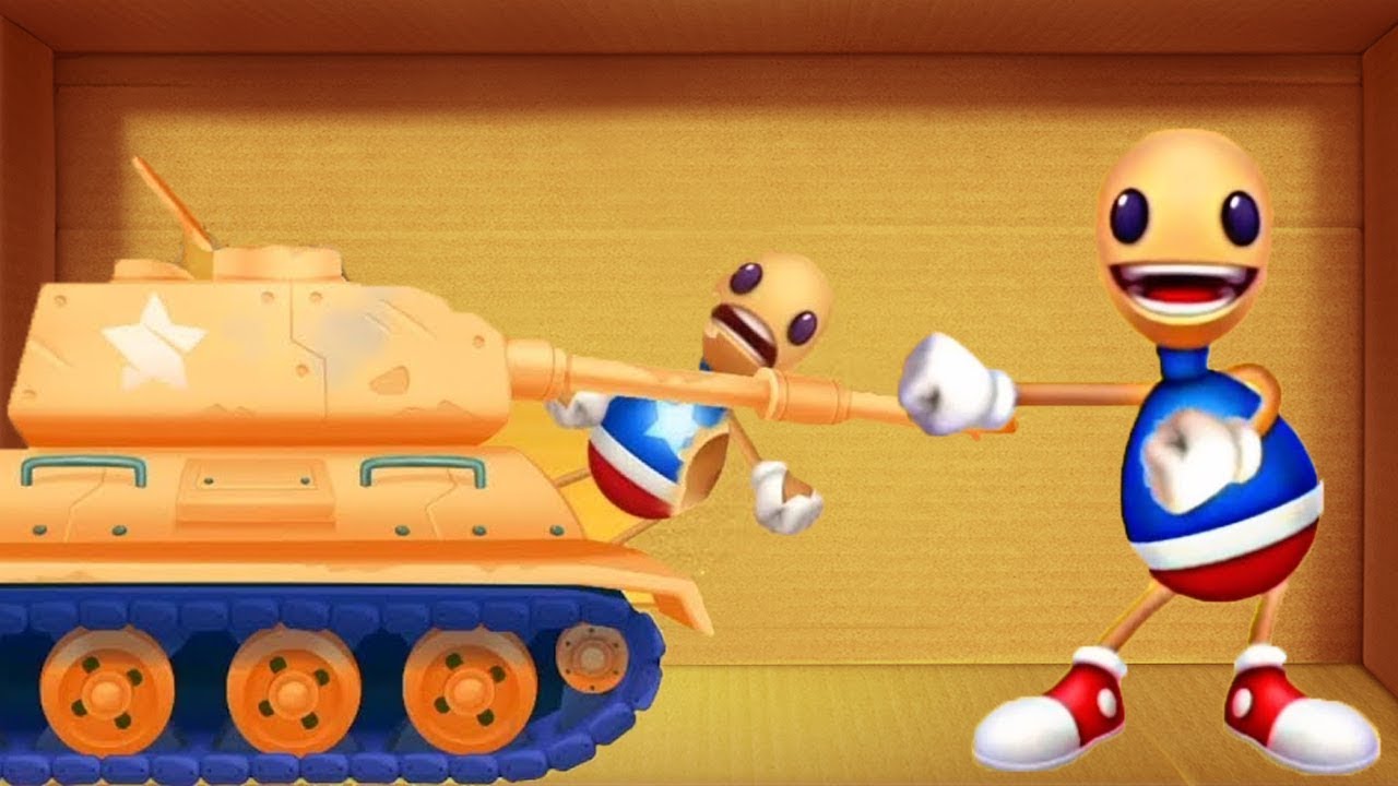 Tank All Weapons | Kick The Buddy Forever