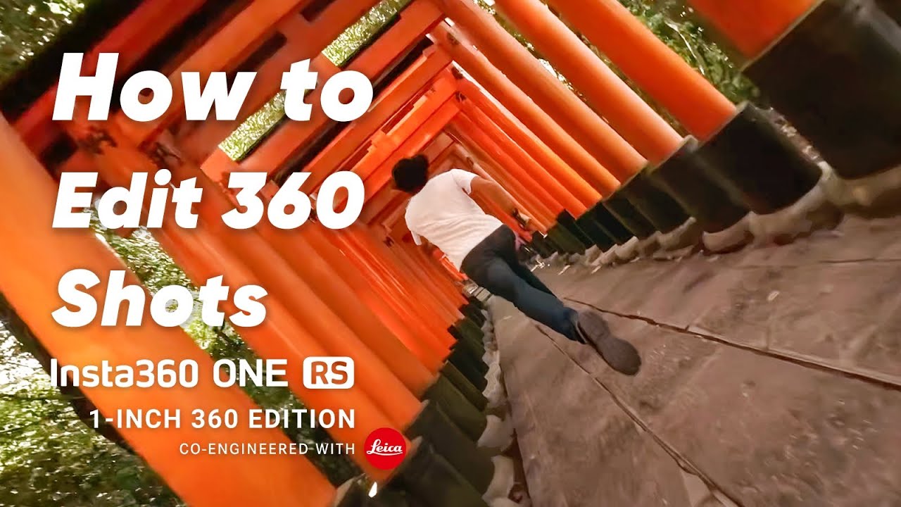Insta360 RS 1-Inch 360 - How to Edit 360 Travel Shots (ft. Brandon Li)