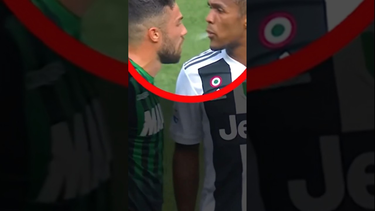 💥 Douglas Costa&rsquo;s SHOCKING Spit Incident! | Juventus vs Sassuolo 2018 | CRAZIEST Red Card EVER! 🚨