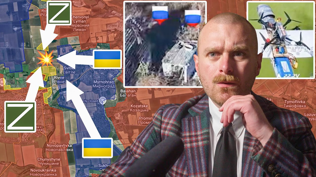 Последний рубеж &mdash; Покровск поглощён и охвачен вертикально | Информационная война | Карта Украины