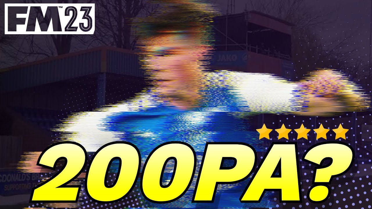 THE PERFECT WONDERKID IN NON LEAGUE (200 P/A!!!)