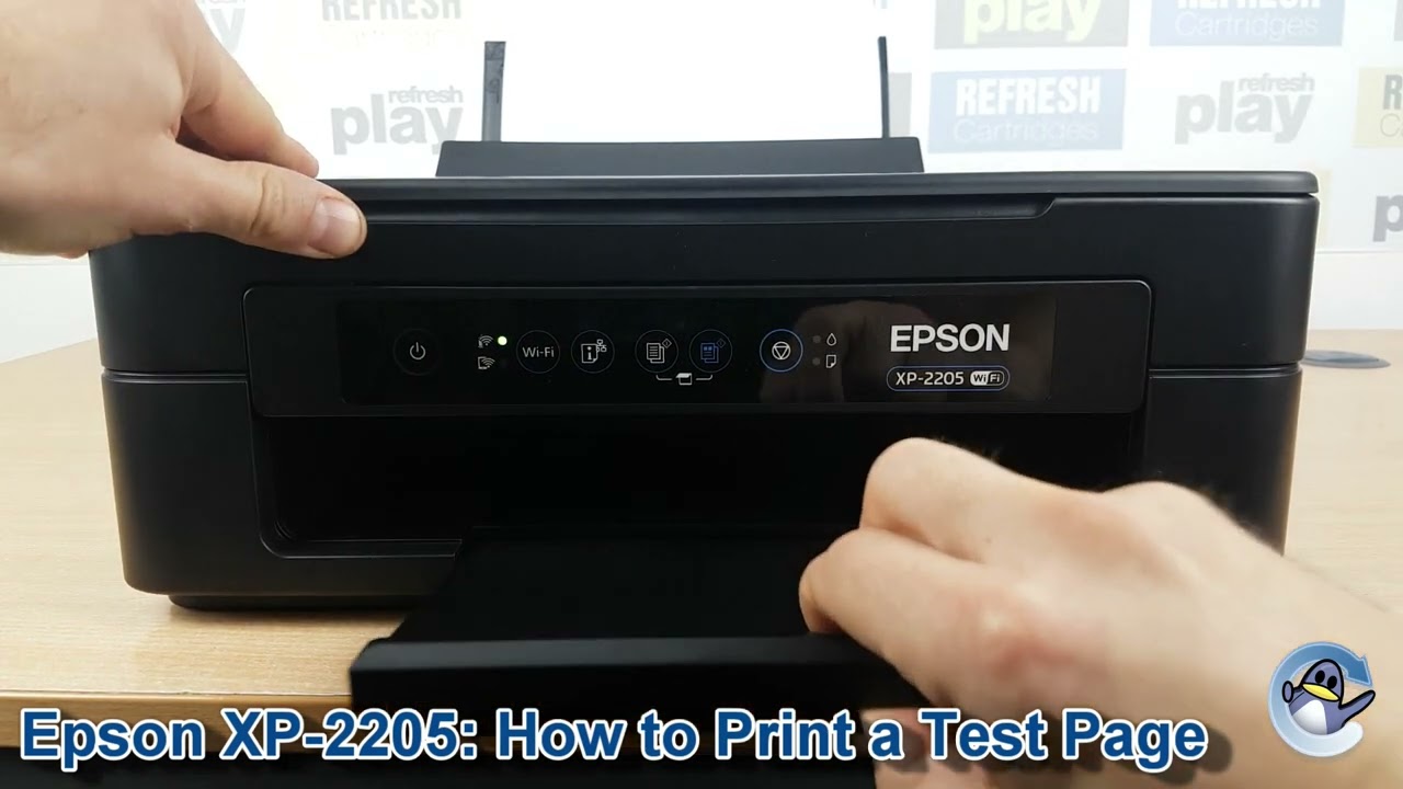 Epson Expression HomeXP-2200/XP-2205: как распечатать тестовую страницу проверки дюз