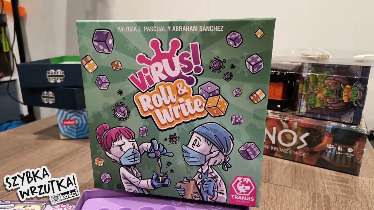 Szybka Wrzutka - Virus! Roll & Write