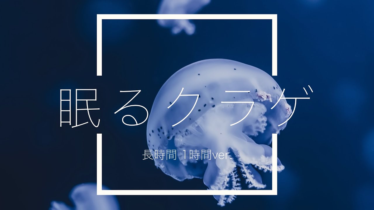 【フリーBGM】眠るクラゲ 1時間版【リラックス/安眠用BGM】