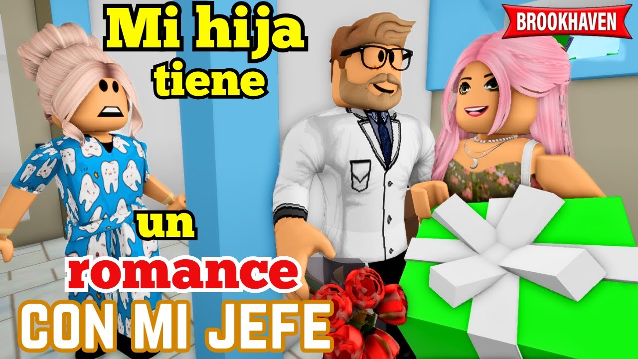 MI HIJA TIENE UN ROMANCE CON MI JEFE | Brookhaven rp | Mini Pelicula - Historia de Roblox