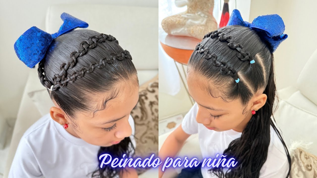 Peinado con coleta alta ♥️