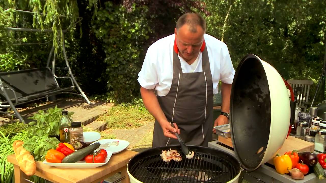 Hoe bereid ik garnalen op de BBQ?