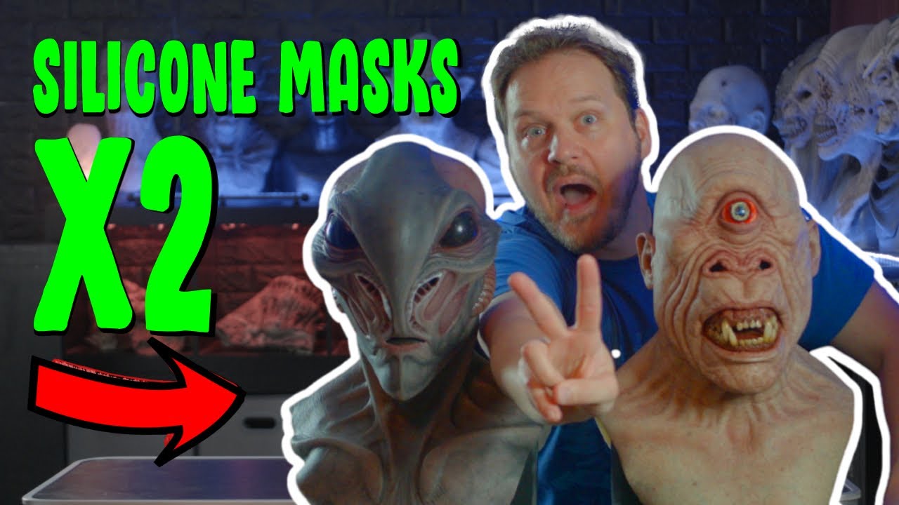 Unboxing TWO Silicone Masks! - Cyclops and Visitor from Immortal Masks [Review & Movement]