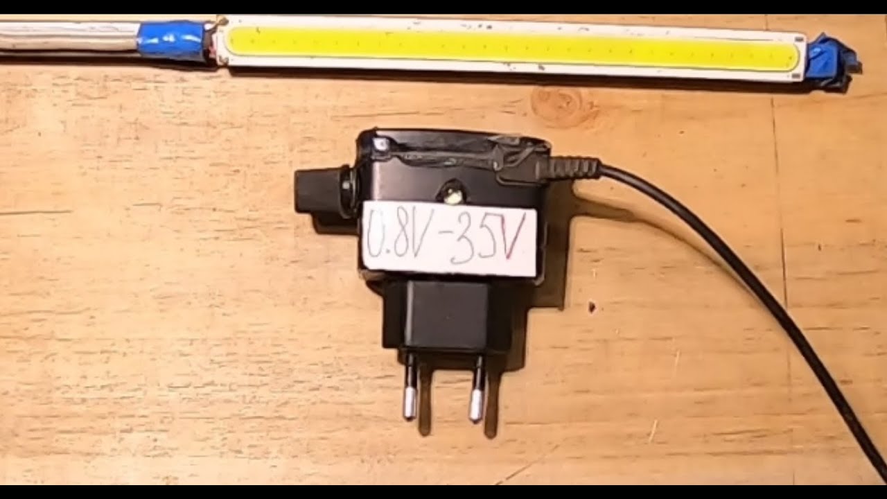Регулируемый блок питания из зарядки телефона NOKIA AC-3E
