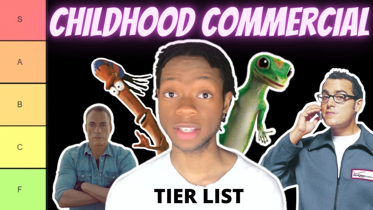 Ranking Commercials from the 2000s