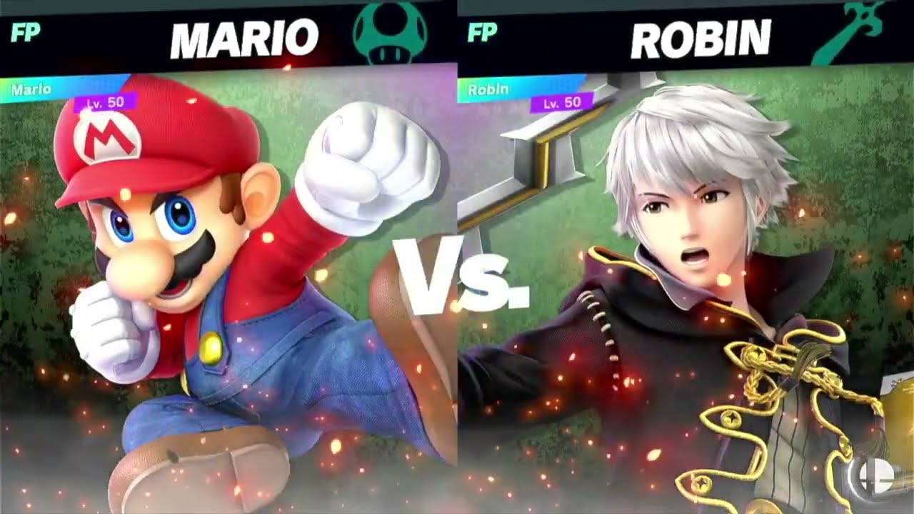 Super Smash Bros Ultimate Amiibo Fights 5pm Poll Mario vs Robin