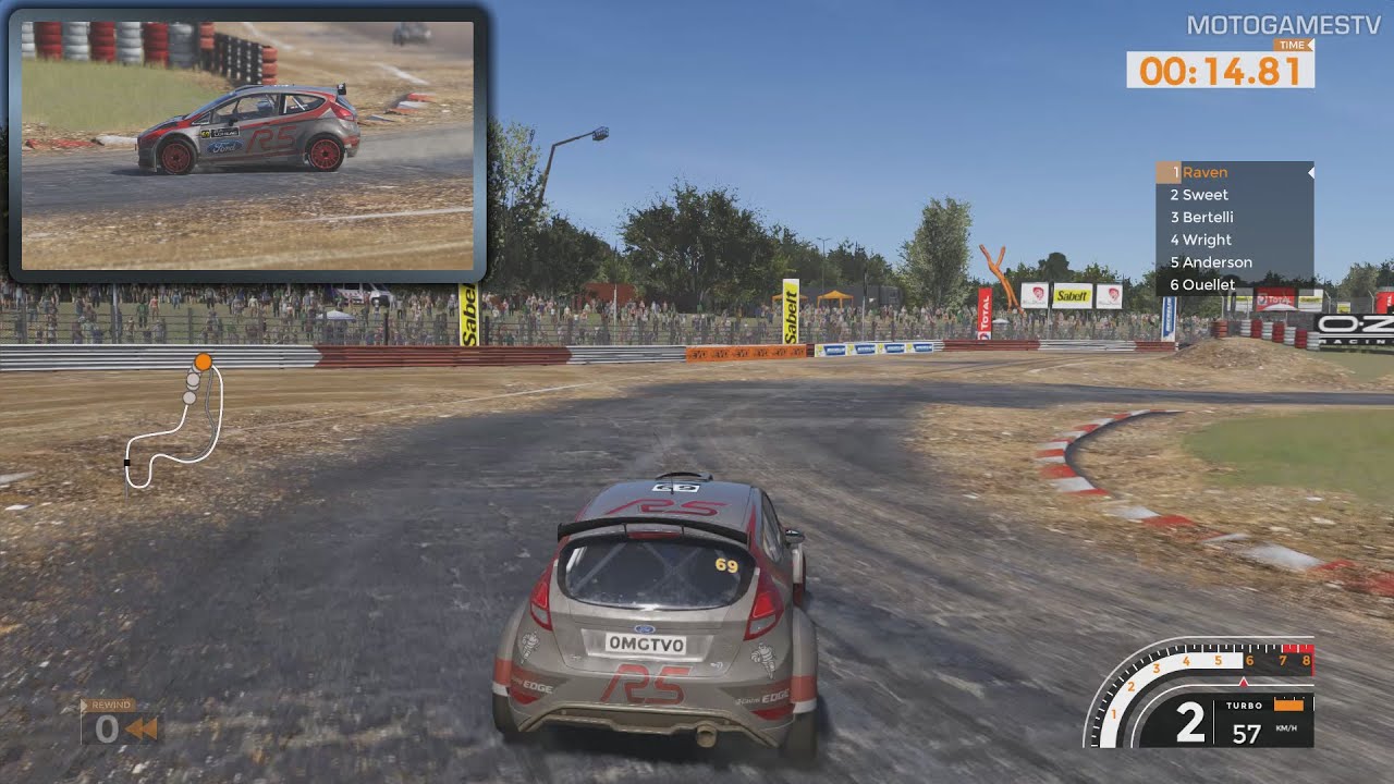 Sebastien Loeb Rally Evo [PC] - Loheac Rallycross Gameplay
