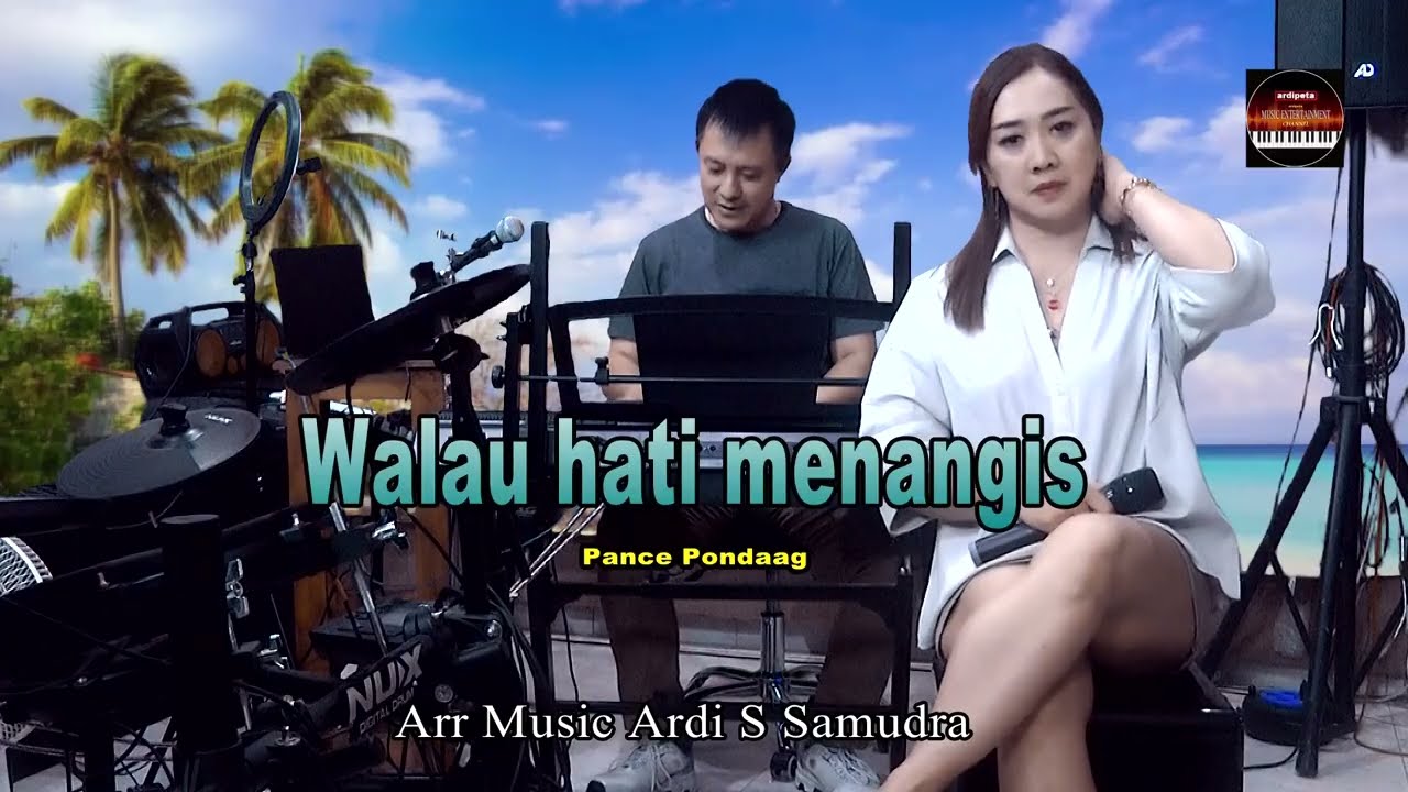 Walau hati menangis - cover Lisa Maria