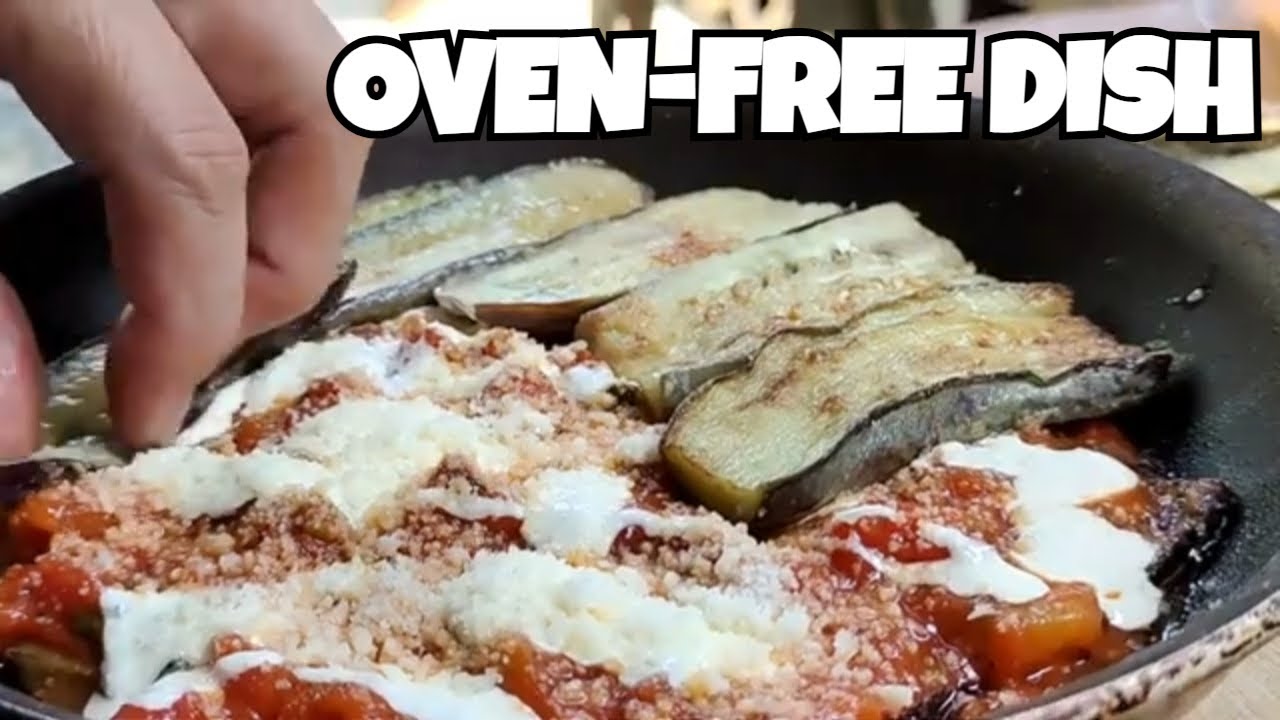 You Won't Believe This NO BAKE Eggplant Casserole Recipe
