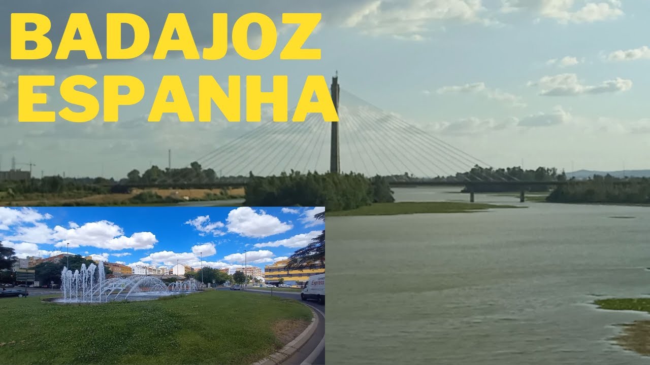 Cidade De Badajoz Na Espanha - Cidade limpa E Organizada E Muito Plana. Top