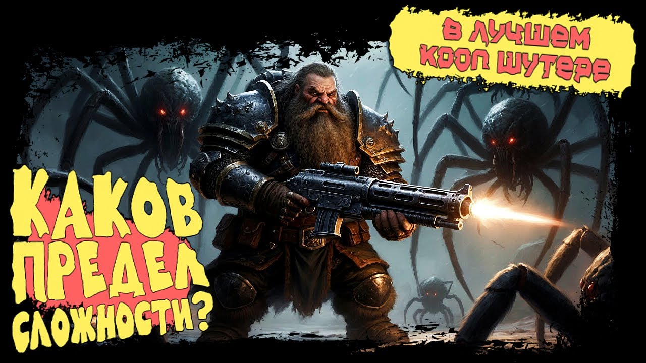 КАКОВ ПРЕДЕЛ СЛОЖНОСТИ В ЛУЧШЕМ КООП ШУТЕРЕ? КАЧАЕМ СТРЕЛКА ► Deep Rock Galactic