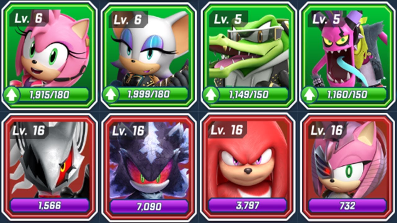 Sonic Forces Speed Battle - All Music Runners vs All Max Challengers Runners - Android Gameplay
