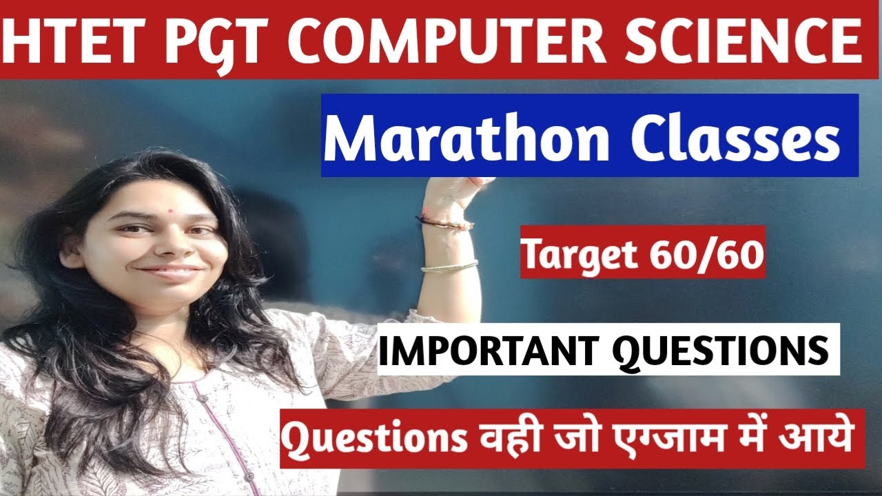 HTET MARATHON CLASS- IMPORTANT Questions HTET PGT Computer Science #nsclasses #htetpgt