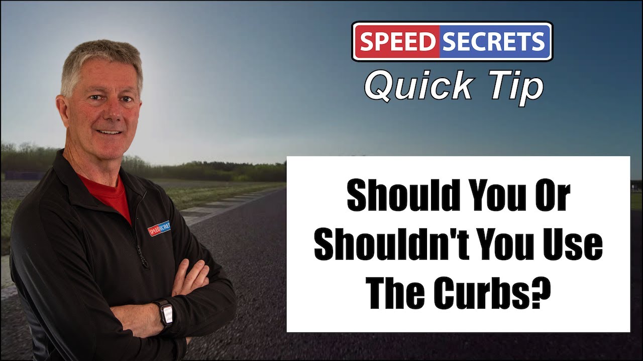 Drive Faster By Using The Curbs on a Race Track
