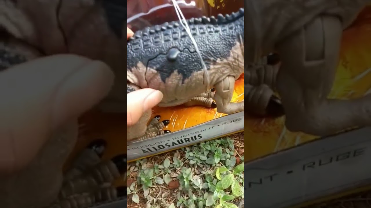 Allosaurus Extreme Damage!!#mattel #jurassicworlddominion #allosaurus