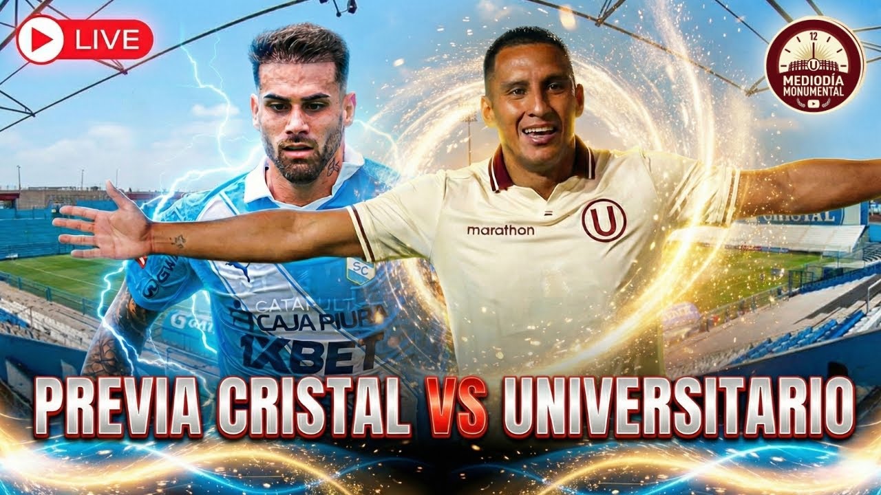 🚨 ¡LLEGÓ EL DÍA! Toda la previa del Cristal vs Universitario | MEDIODIA MONUMENTAL