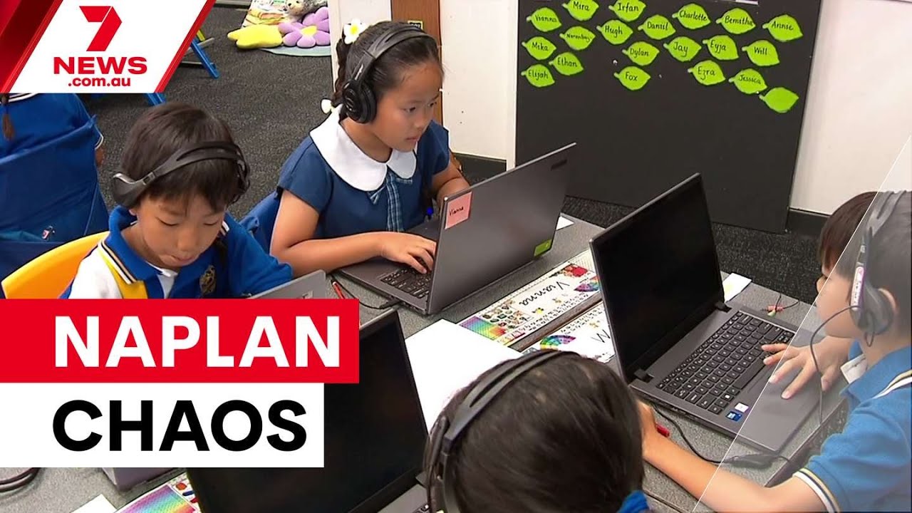 NAPLAN testing halted after nationwide IT outage | 7NEWS