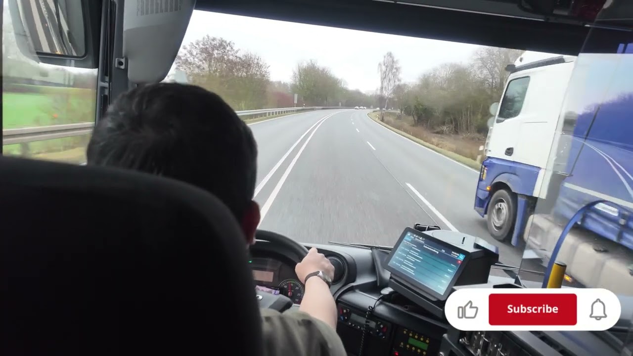 A Day as a Bus Driver in Germany 🇩🇪 | Real POV Bus Driving#busdrivergermany #pov #buslife 