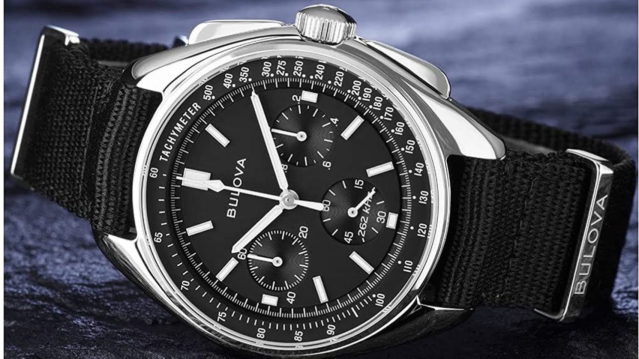 New Limited Edition Bulova Lunar Pilot 96A225 Polished Case