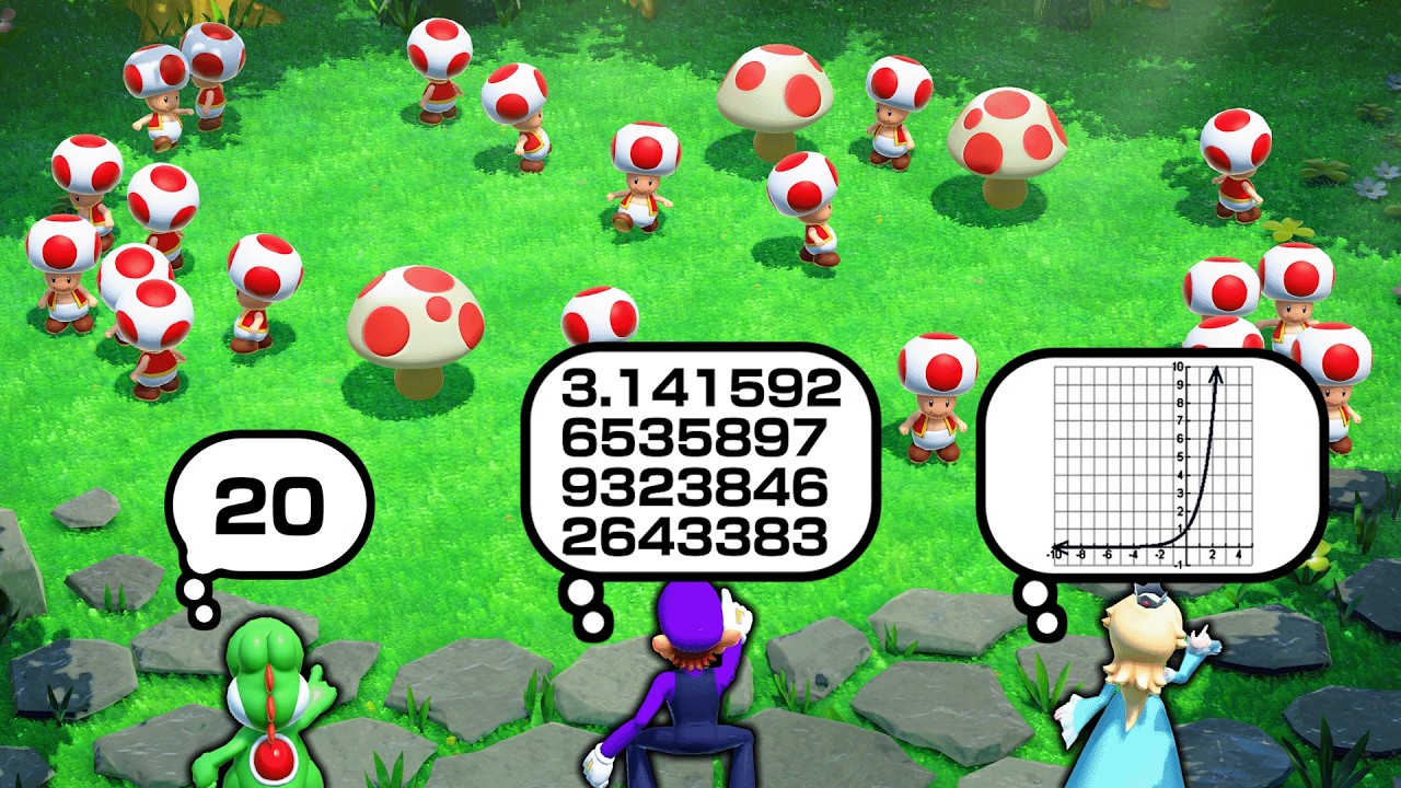 I Forced Mathematical Constants to Play Mario Party