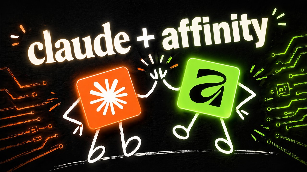 ADIEU ADOBE ! Claude d&eacute;barque sur Affinity (et &ccedil;a change TOUT)