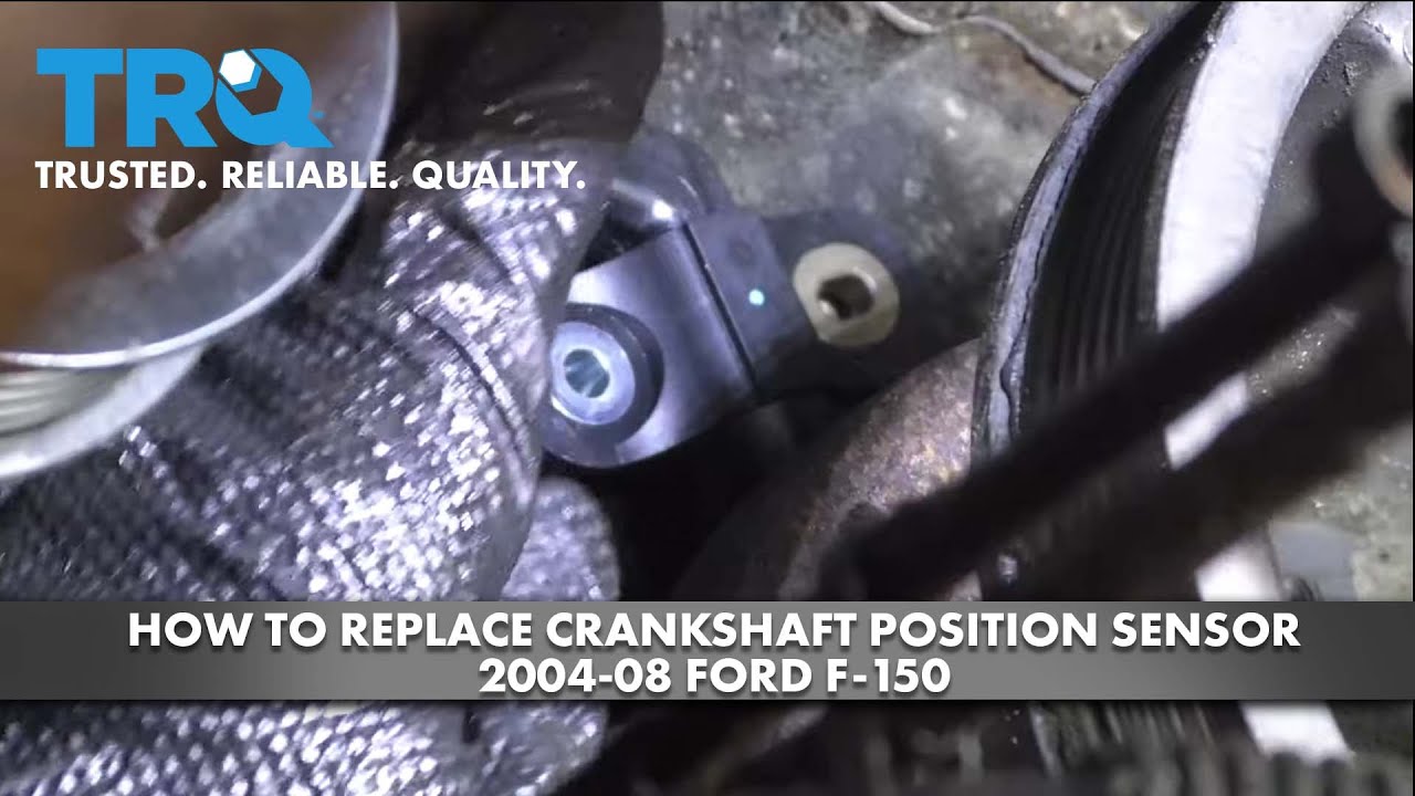 Как заменить датчик положения коленчатого вала на Ford F-150 2004–2008 годов