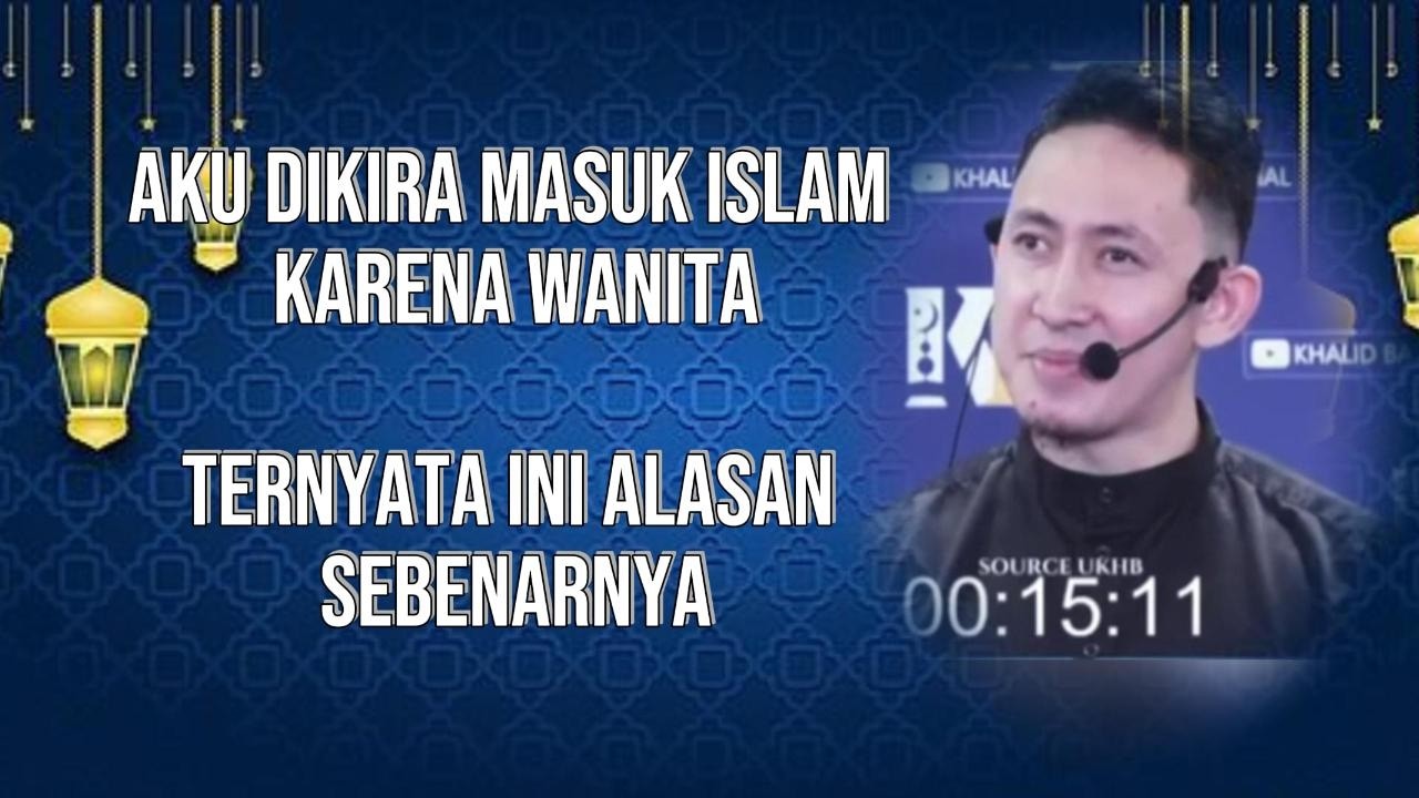 Aku Dikira Masuk Islam Karena Wanita  Ternyata Ini Alasan Sebenarnya‼️Islam Berbicara
