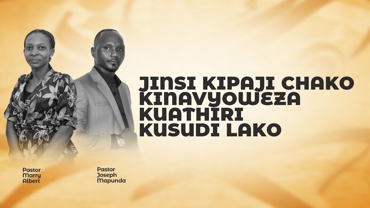 JINSI KIPAJI CHAKO KINAVYOWEZA KUATHIRI KUSUDI LAKO | @#maishayakusudi