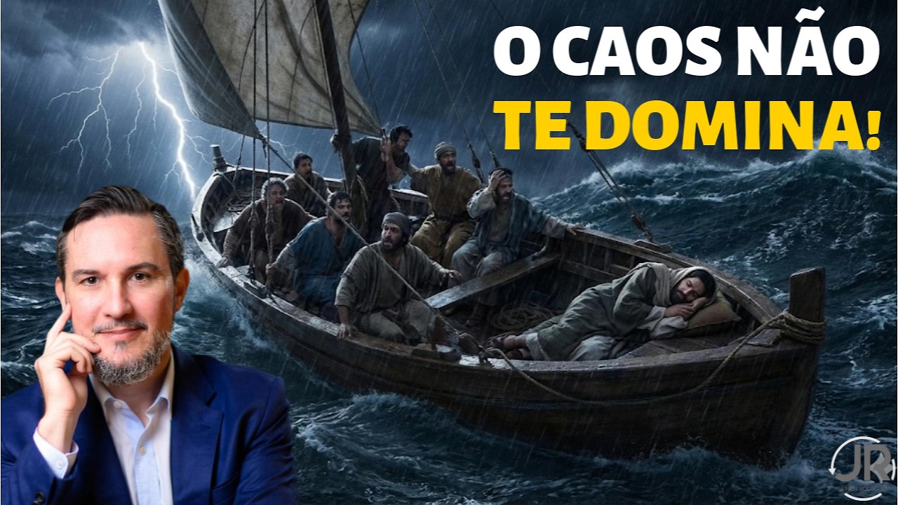 Jesus e a Gestão de Crise: Por que Ele dormia enquanto o barco afundava?