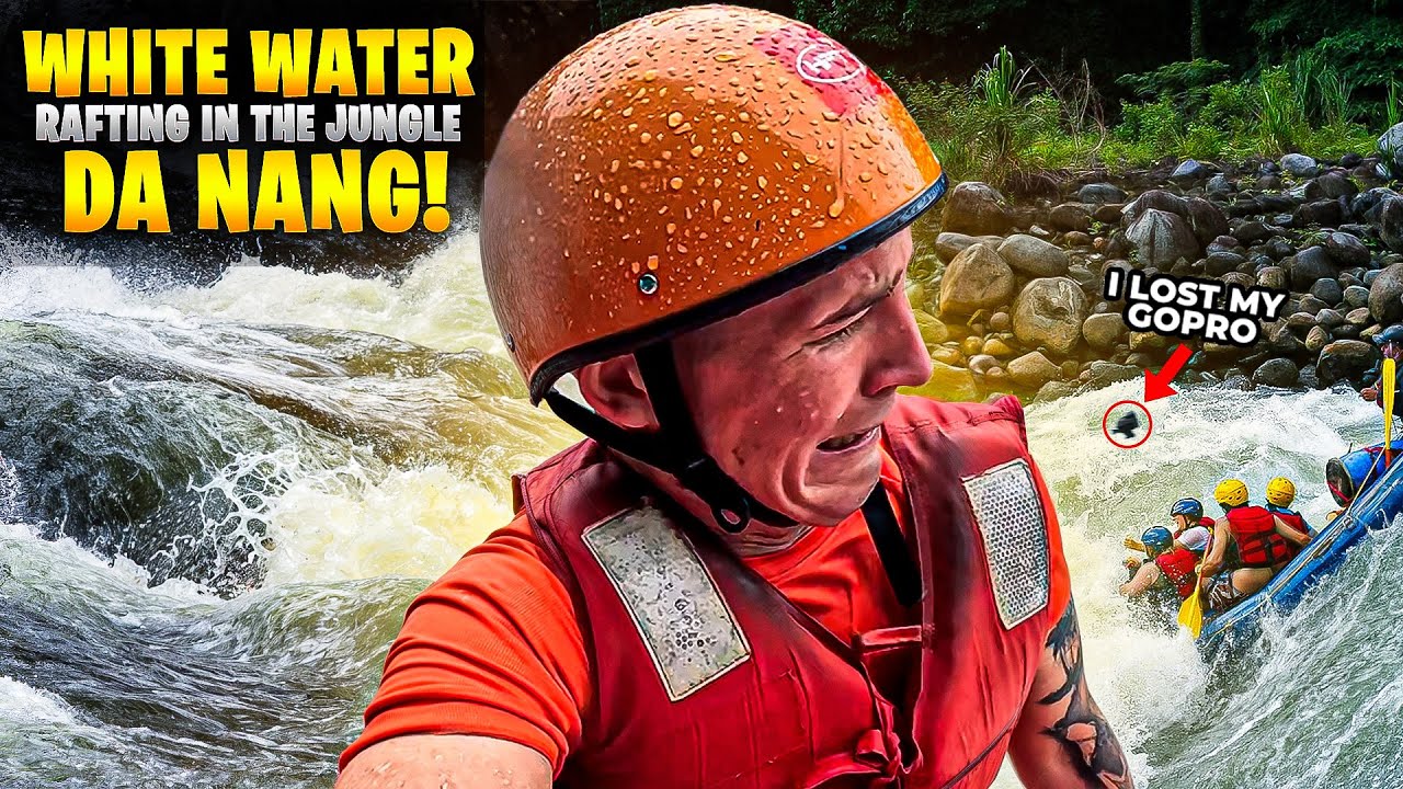 White Water Rafting in Da Nang Vietnam! | I Lost My Gopro! 🇻🇳