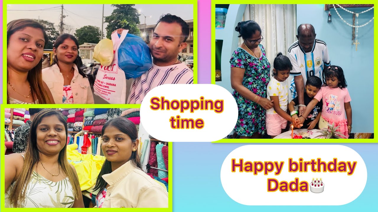 Happy birthday Dada🎂 || More shopping 🛍️ #goanvlogger #konkanivlog #shopping @Keziahgomes0719 