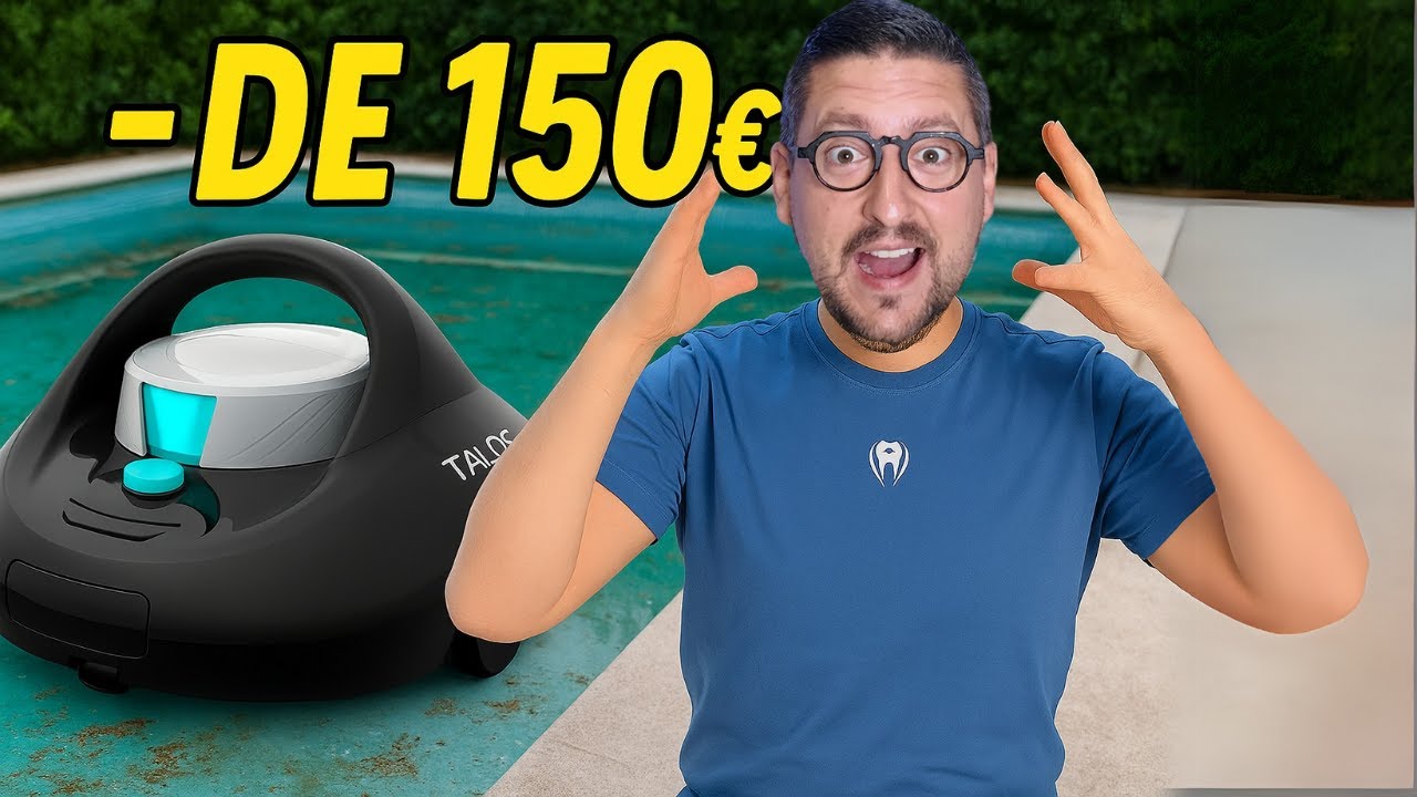 Robot piscine pas cher : test du Talosbo Pleco SE, le meilleur rapport qualité/prix ?