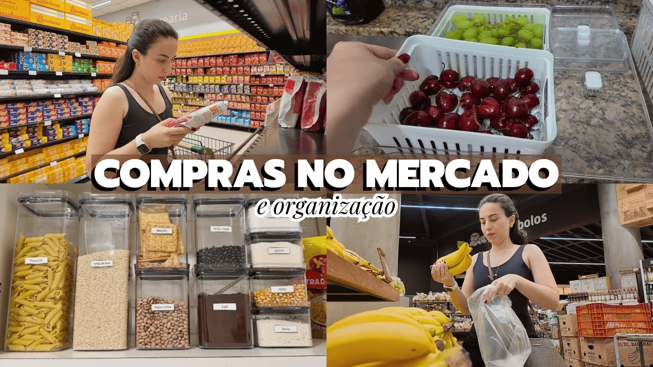 Primeiras Compras De 2026 No MERCADO: Mostrei os Preços, as Compras e a Organização Em Casa