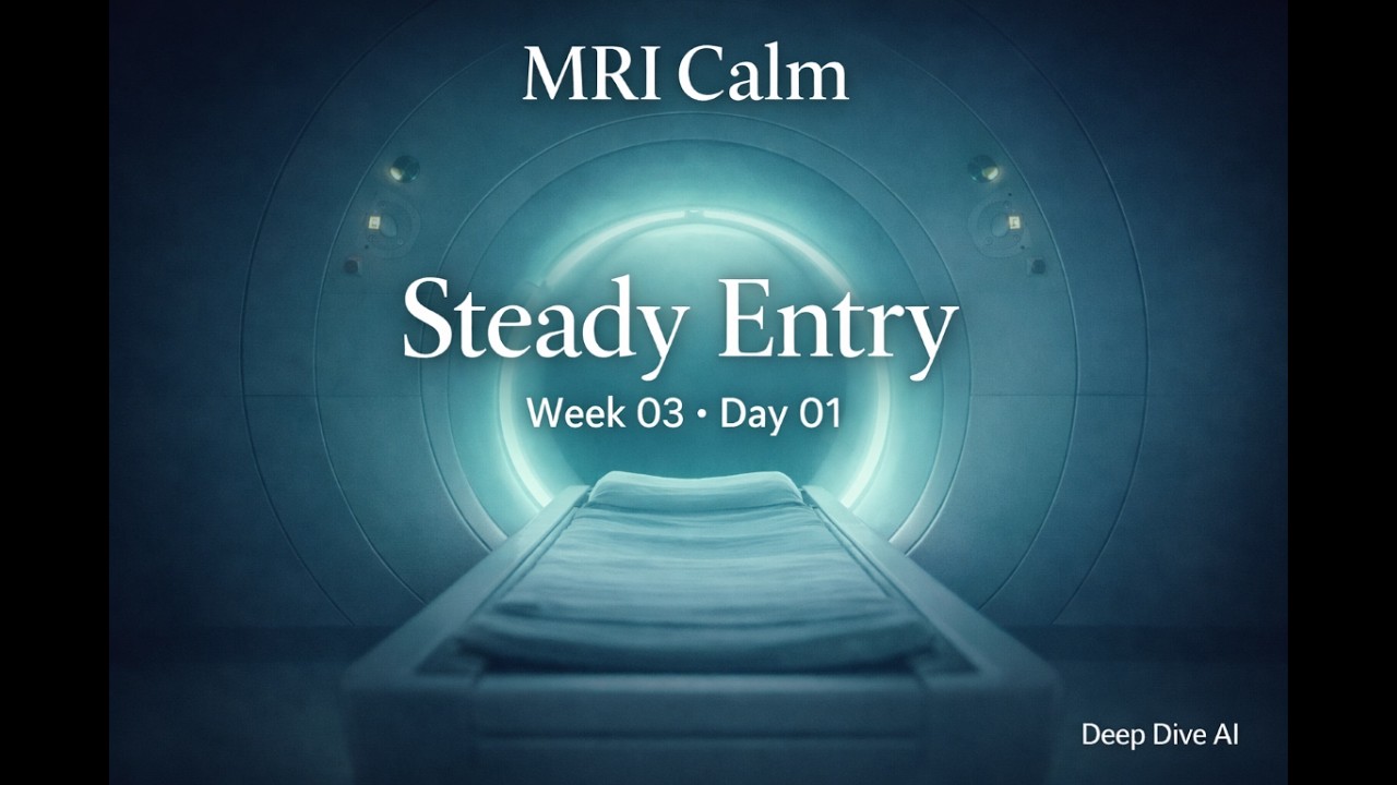 MRI Calm — Week 03 · Day 01Steady Entry · Quiet Middle · Soft Exit