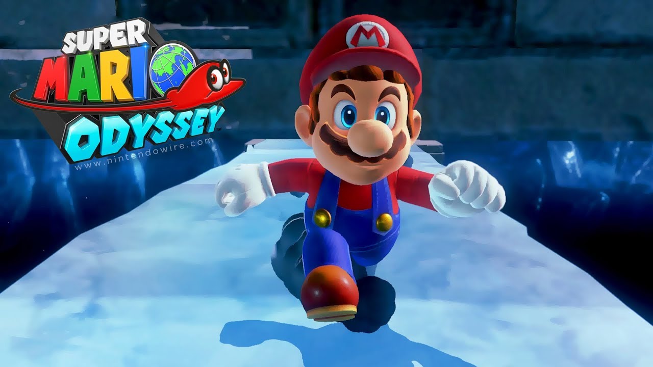 Super Mario Odyssey | Ice Cave and Jaxi Riding (Direct 1080p 60fps)