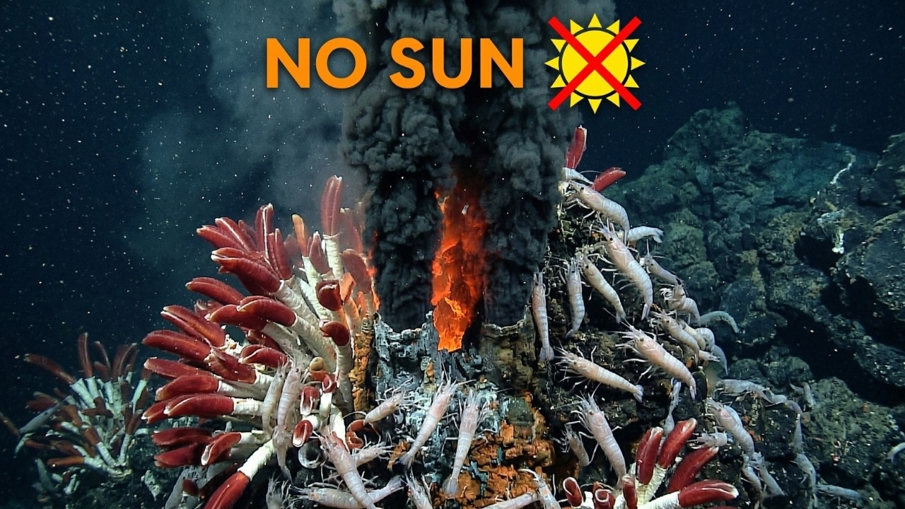 2,500m The Abyss: Underwater Volcanoes That “Smoke” — Life Exists Here Without Sunlight