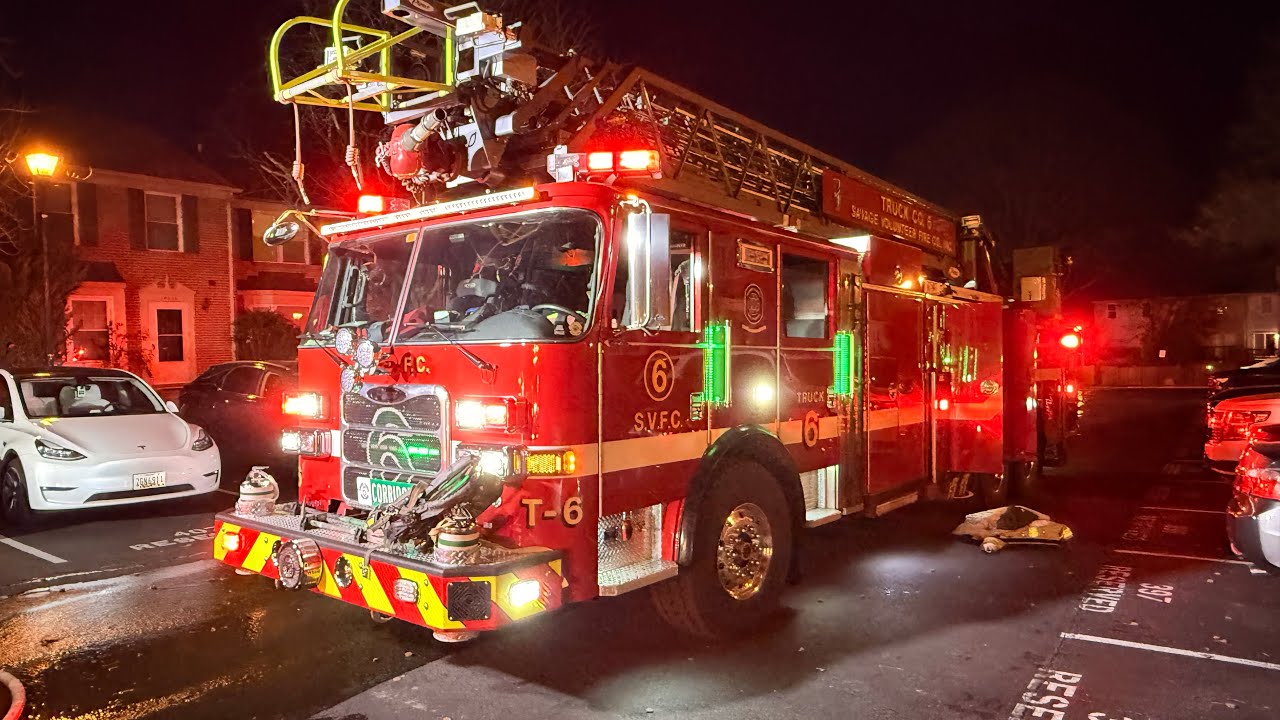 PGFD Full Box Assignment W/Mutual Aid From Howard, Montgomery, Anne Arundel For Working House Fire