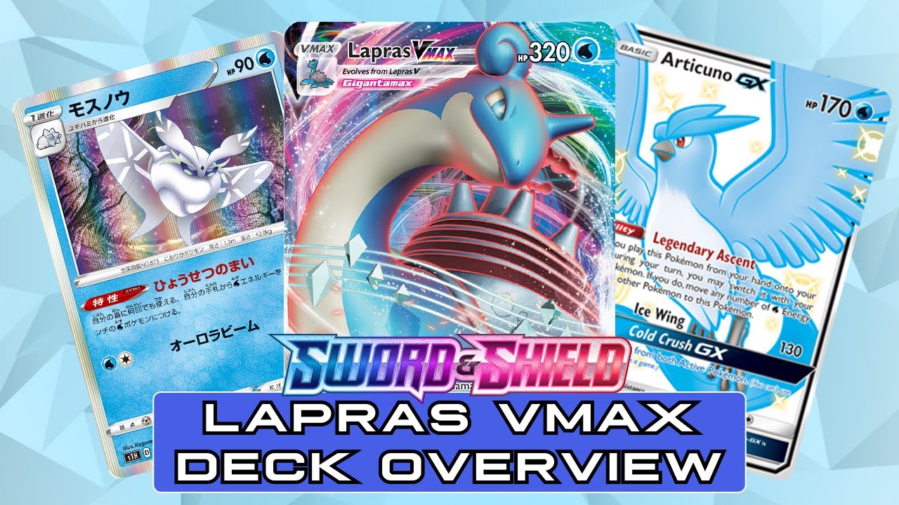 Lapras VMAX Deck Overview - Drown Your Opponents! | Pokemon Sword and Shield