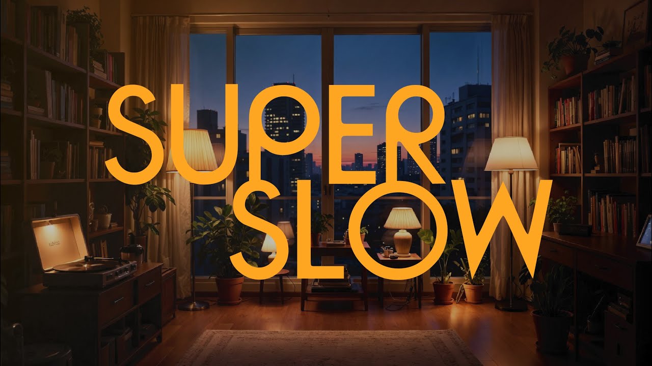 SuperSlow ☁️ Lo-Fi Hip Hop | Slowed + Reverb Beats to Relax