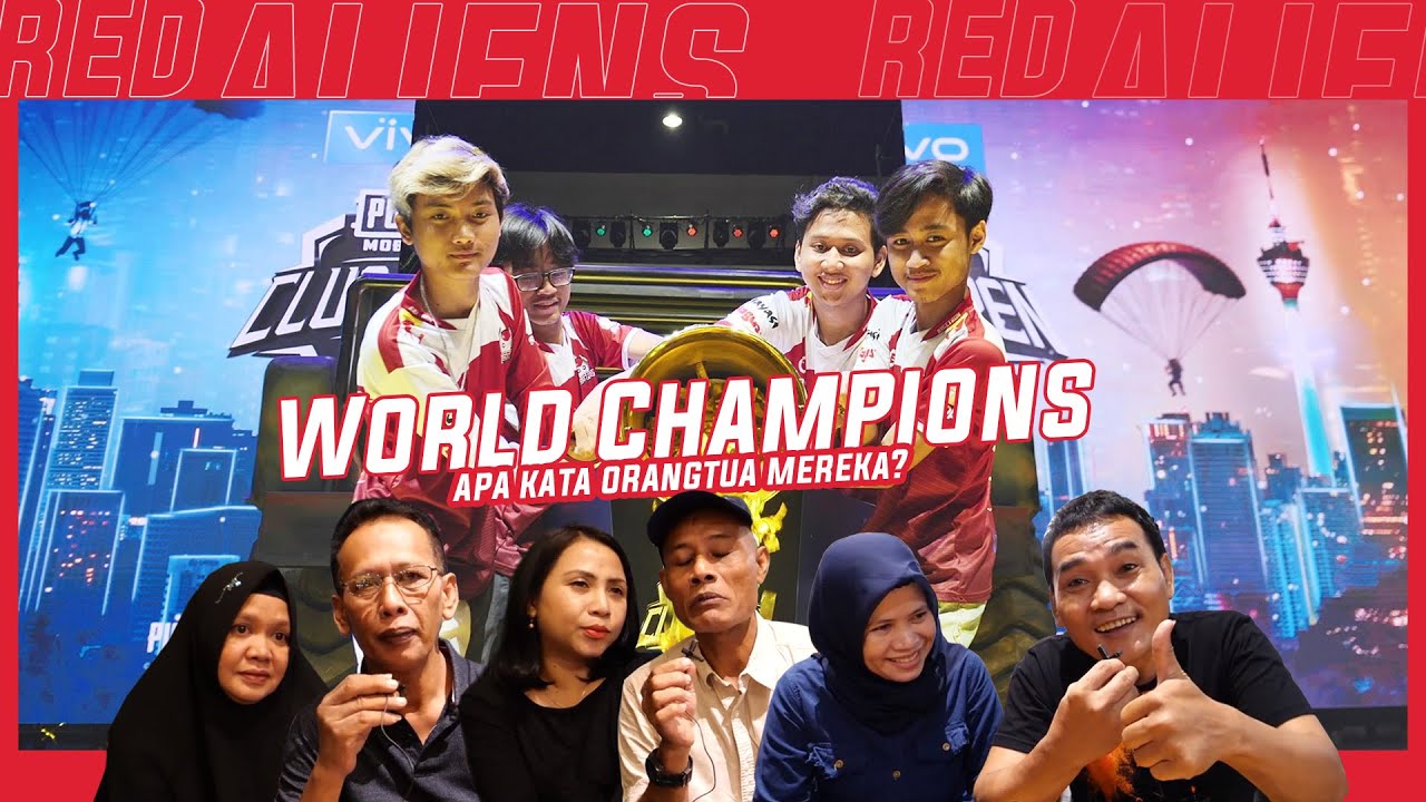 Parents' Reactions: Bigetron Red Aliens World Champions | Bigetron TV