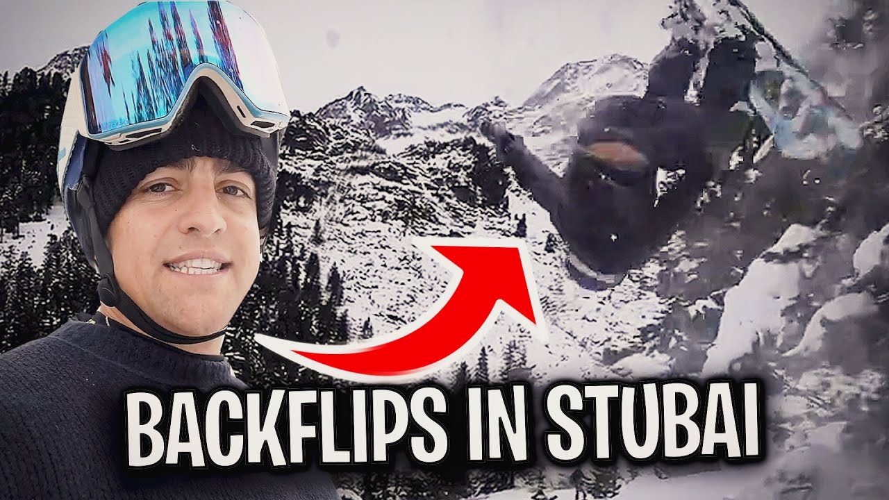Amateur probiert BACKFLIPS im Tiefschnee. Faceplant 3000.