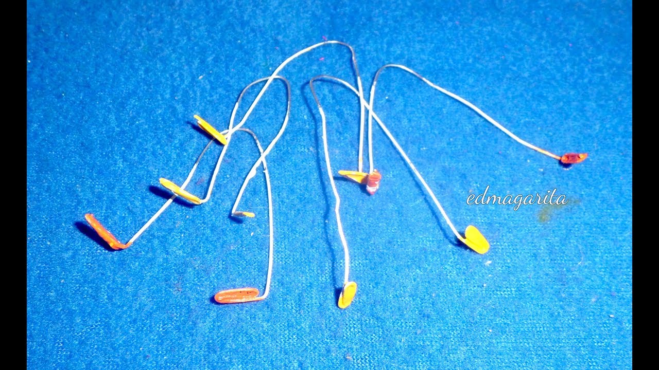 Estambres con alambre ,Tutorial muy facil de prepararlas, con invitada especial Yorky #art #diy #tut